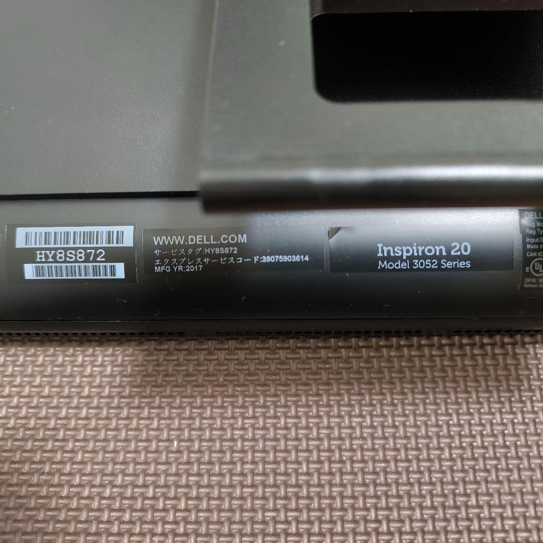 Dell Inspiron 20 3052 液晶一体型 デスクトップPC