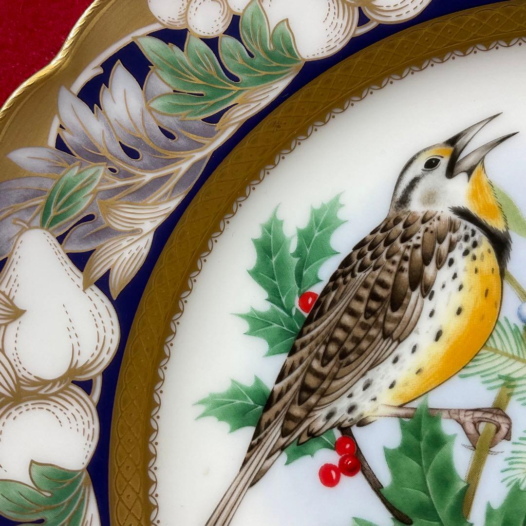【限定】ノリタケ BIRDS OF AMERICA クリスマスプレート 1999