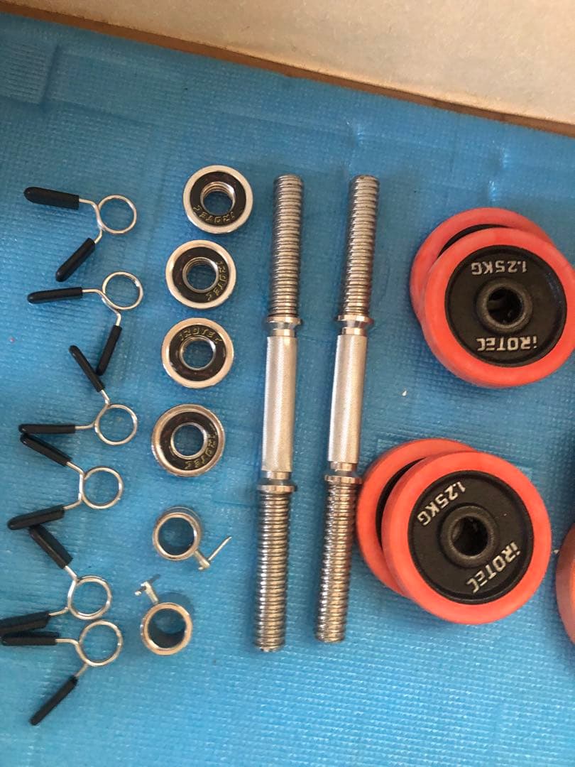 ROTEC トレーニングベンチとウェイトセット （95kg）引き取り限定