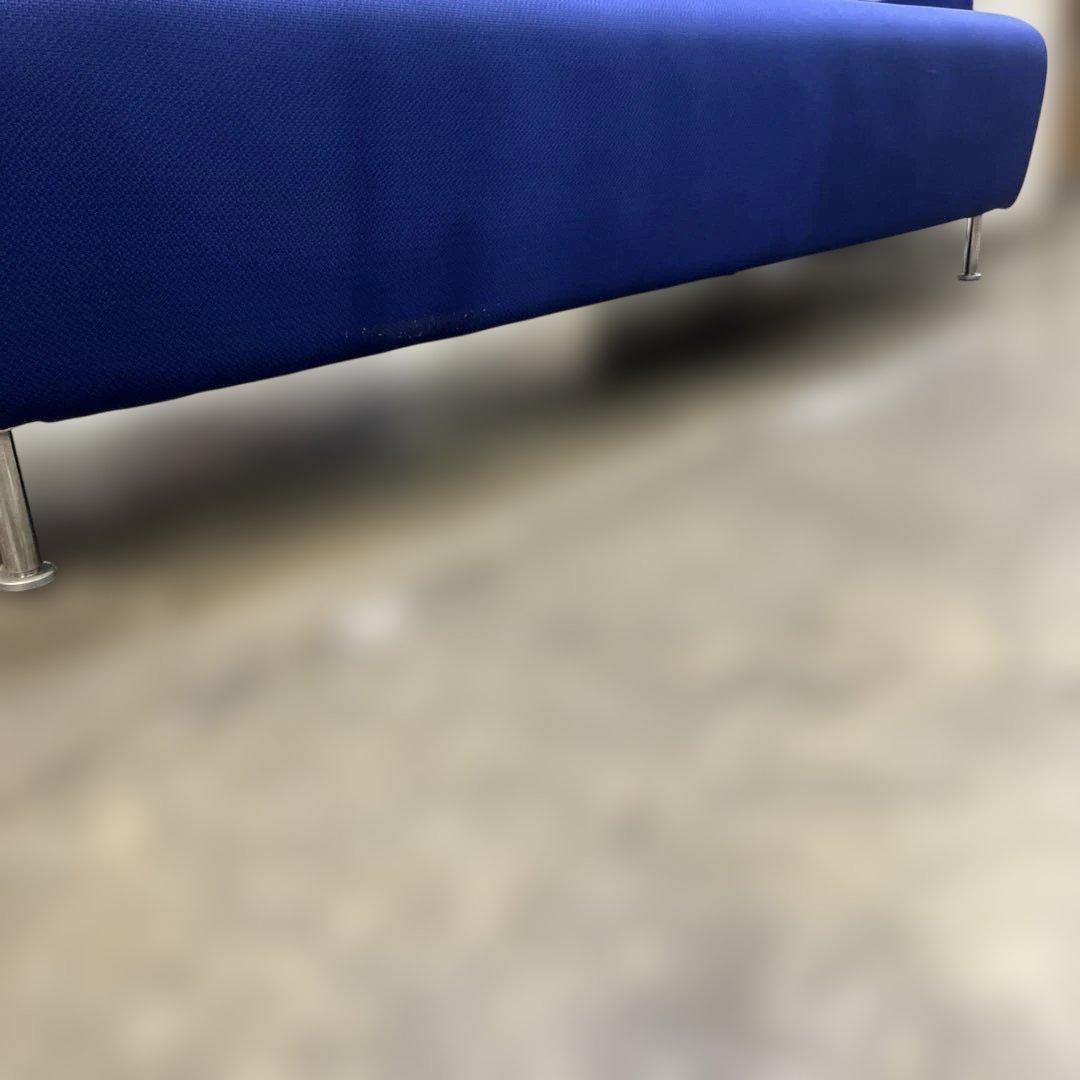 【ハイバックソファ】パーテーション付きソファ◇仕切◆ファブリック◇