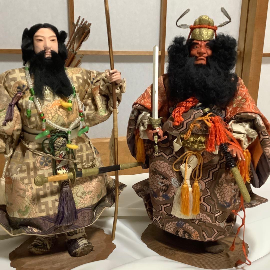 #昭和レトロ　端午の節句【①鍾馗様しょうきさま】【② 須佐之男命すさのおのみこと