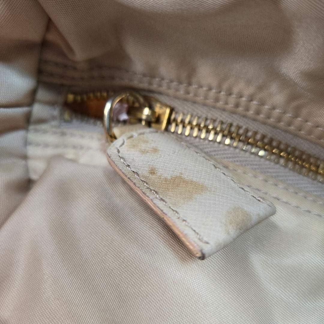 PRADA ダブルチェーンショルダーバッグ キルティング ナイロン