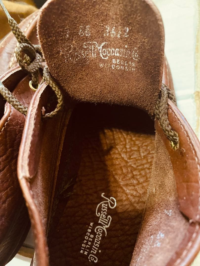 未使用　ラッセルモカシンスポーディングクレーチャッカー