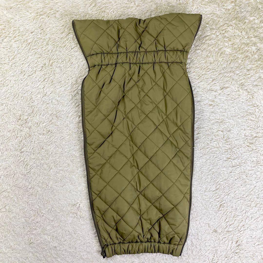 【極美品】スウィートマミー 3way ママコート キルティングコート L カーキ