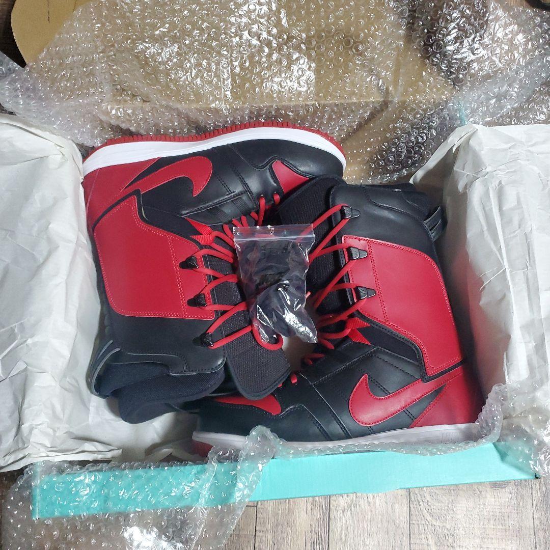 Nike SB VAPEN スノーボードブーツ 赤/黒 ブレッド　26.5