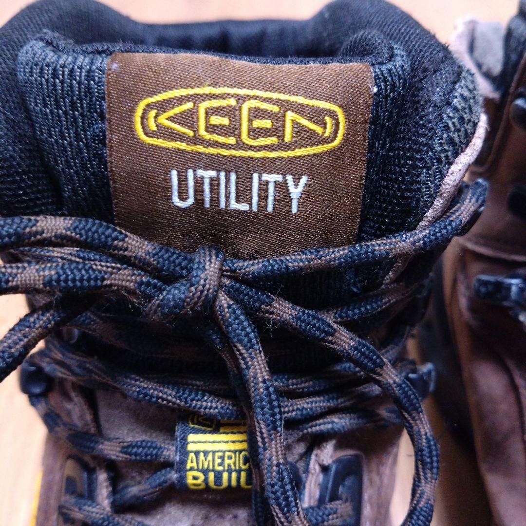 KEEN Utility 安全靴 ブラウン/ブラック