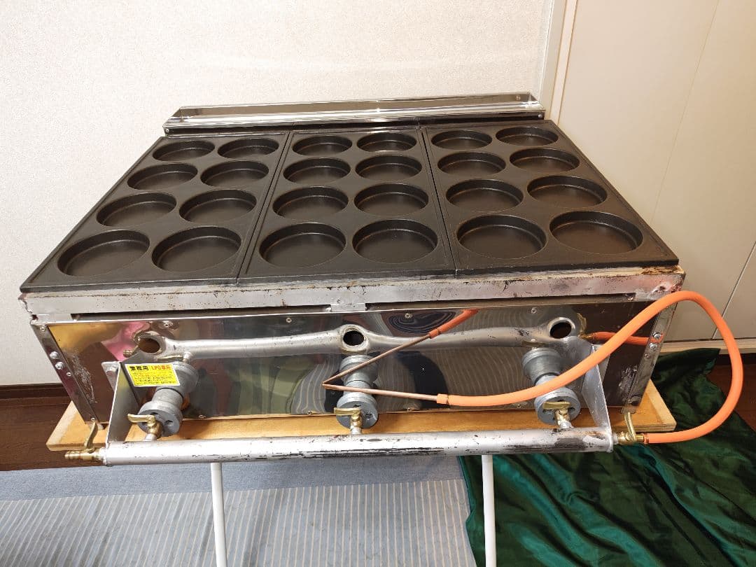 最終値下げ！業務用大阪焼き器、大判焼き器、 タカマチ産業