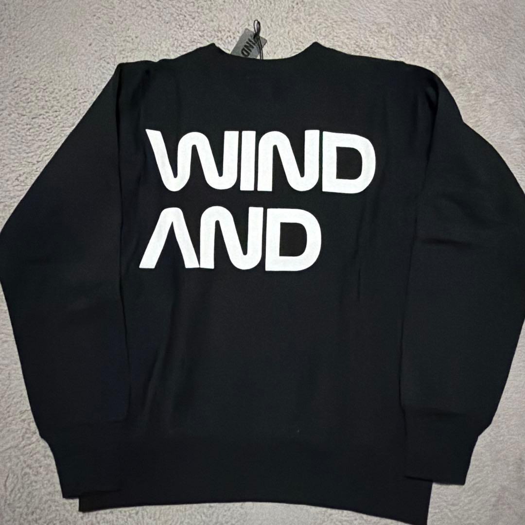 WIND AND SEA スウェット　Crewneck M 黒　ブラック