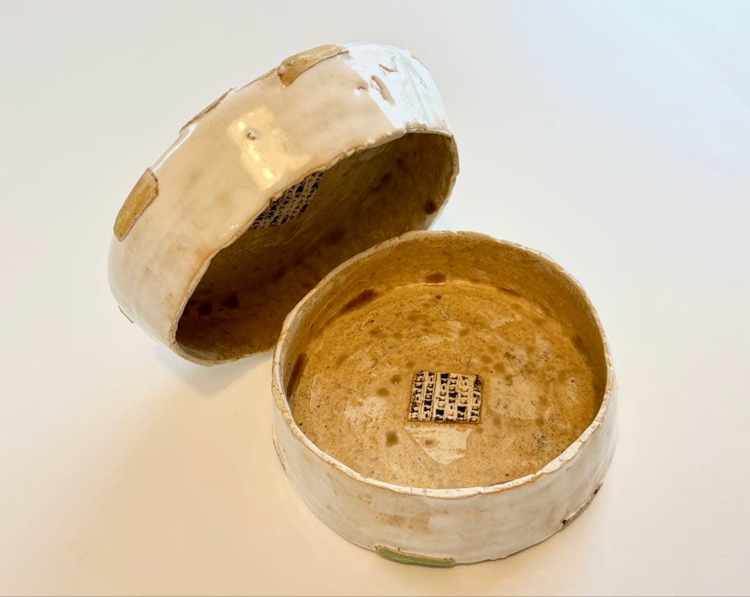 ❤︎期間限定8/5迄：大特価：大人気作家：中田篤さん❤︎ リバーシブル台皿　2個