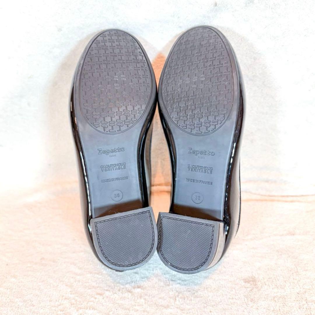 Repetto レペット カミーユ ブラック バレエシューズ 38