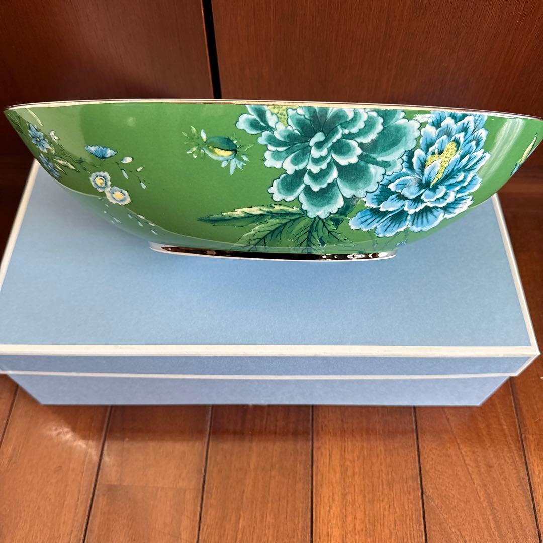 ウェッジウッド　 ジャスパーコンラン　シノワズリ　オーバルボウル