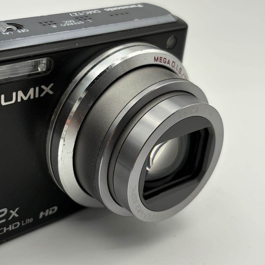 LUMIX DMC-TZ7 Panasonic ブラック デジタルカメラ 動作〇