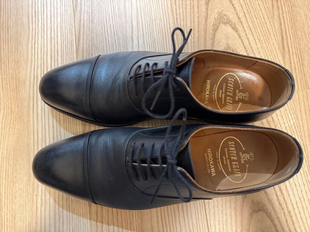 スコッチグレイン　ストレートチップ