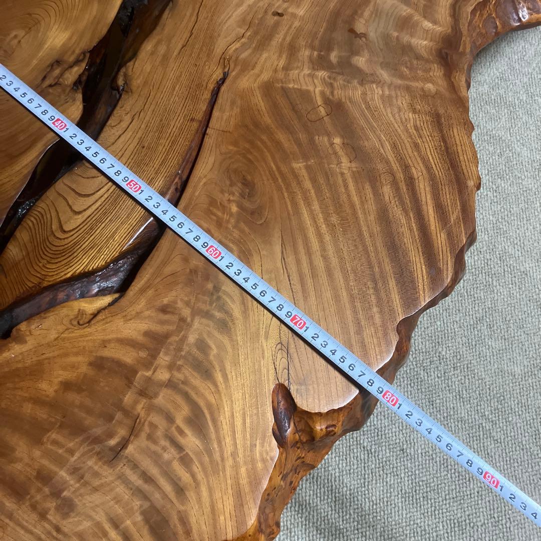 一枚板 天然木 ローテーブル 155cm幅