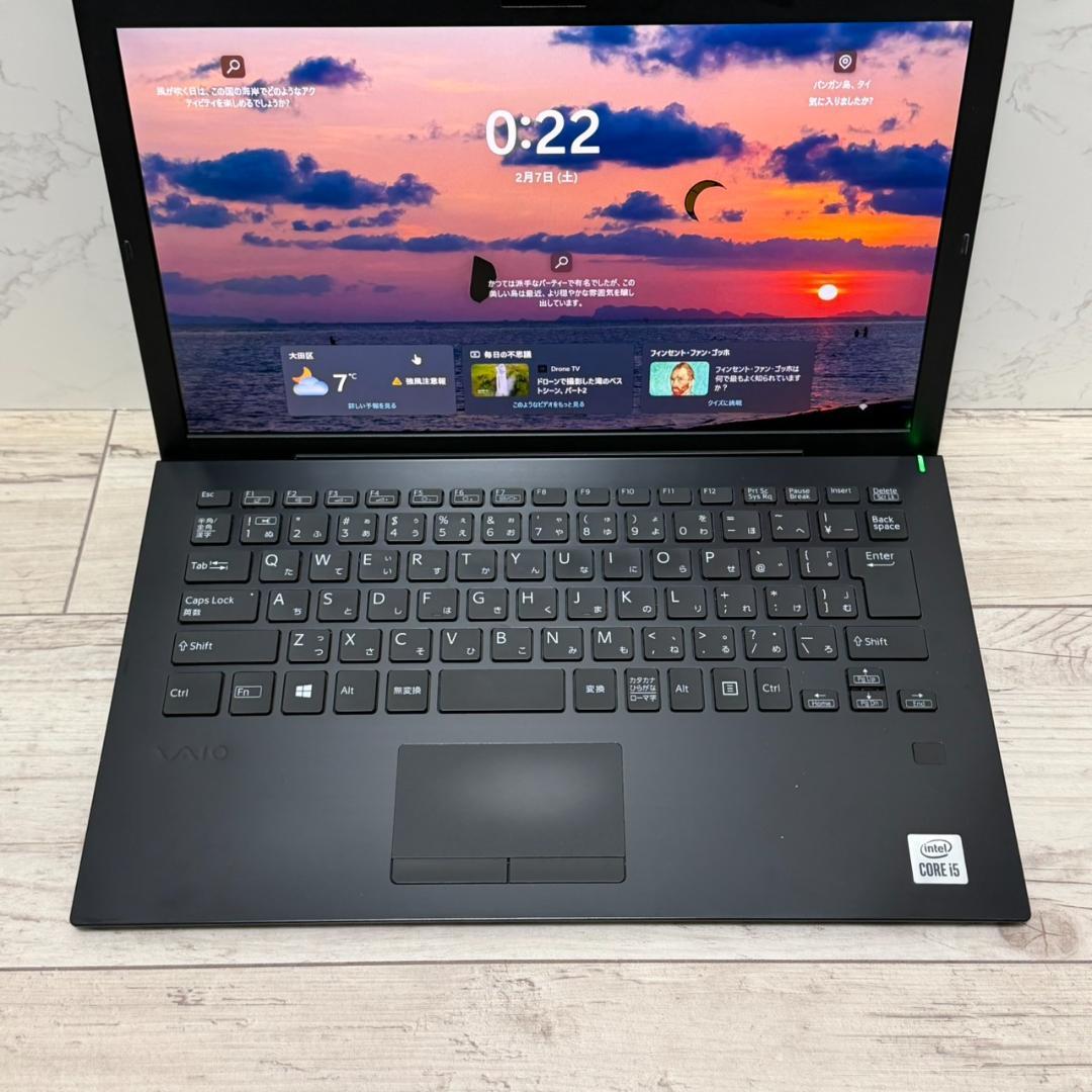 良好！ VAIO Windows11 10世代i5 8GB SSD