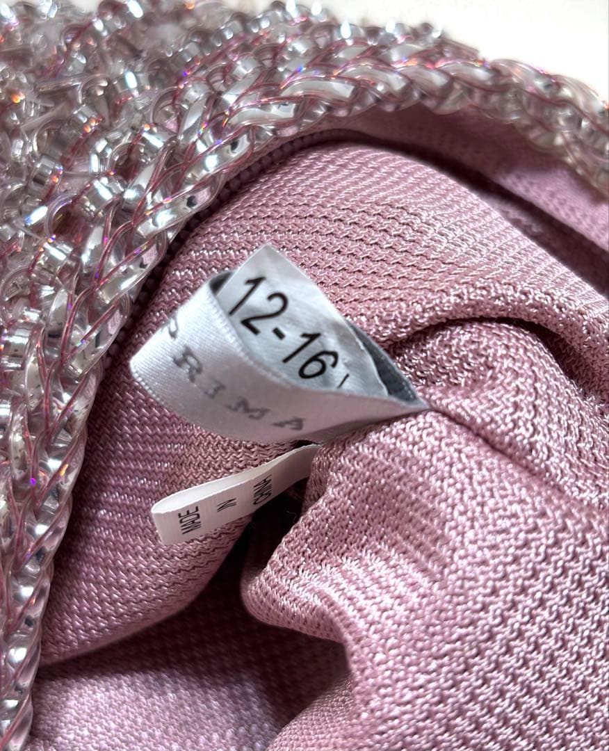 専用☆アンテプリマ☆三日月型 ワンショルダー ワイヤーバッグ グリッター パール