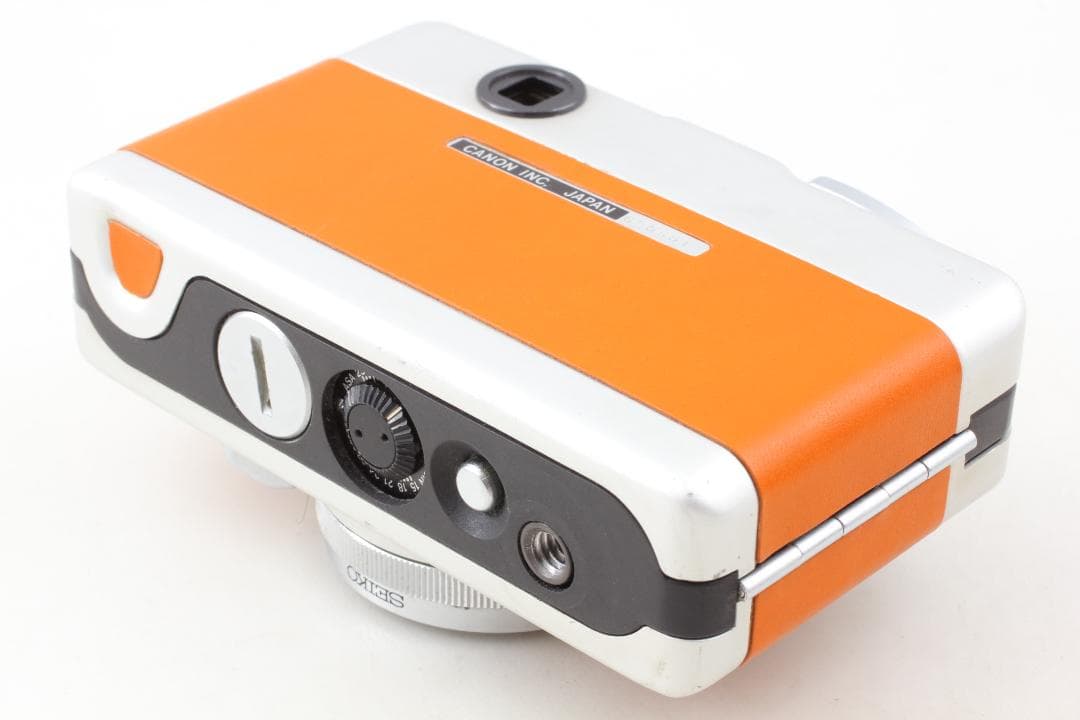 【整備済　美品】キャメル Canon Demi EE17 露出計OK #1322