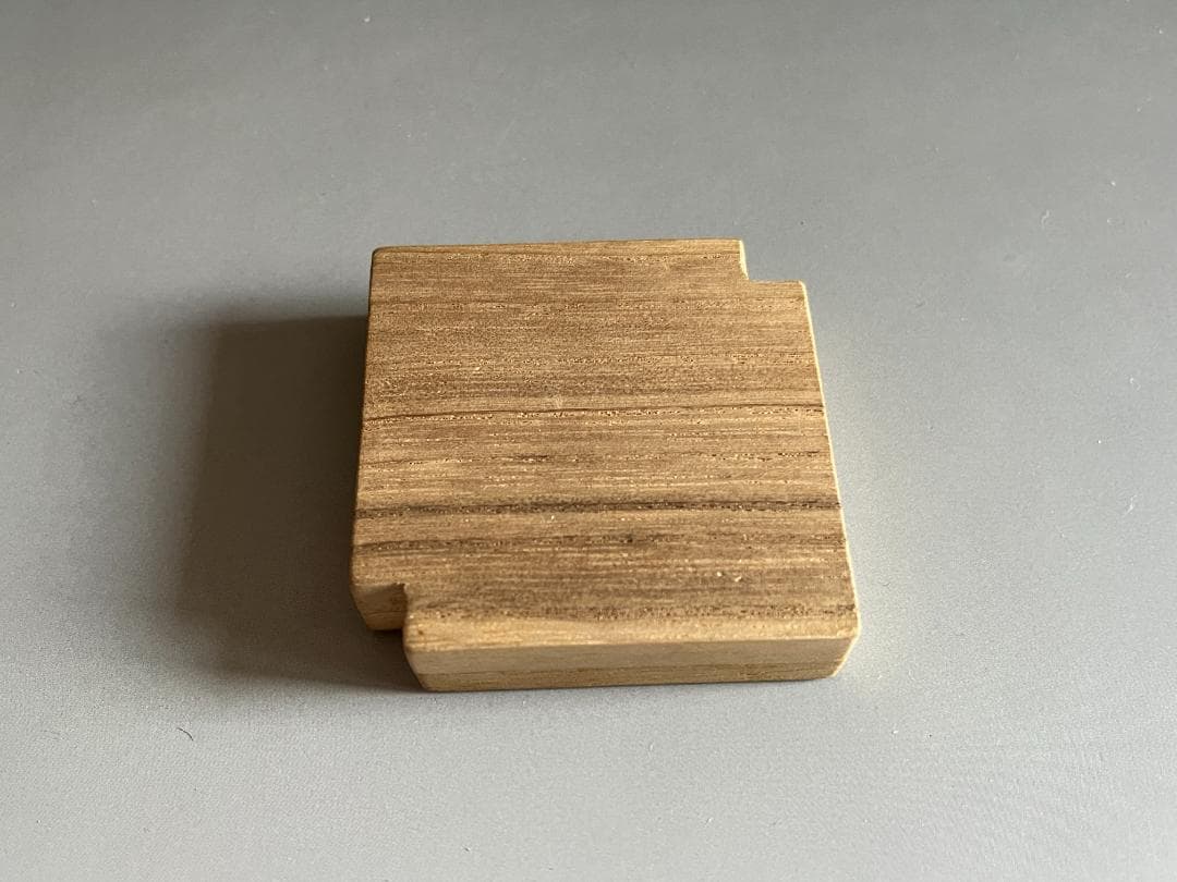 色紙香合　瓢利作　茶道具