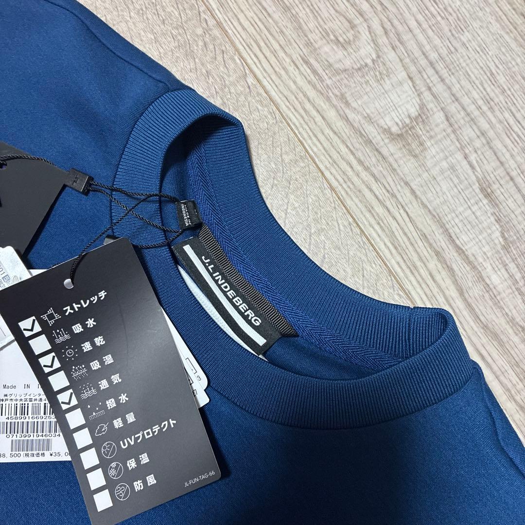 未使用 jリンドバーグ ゴルフ スウェット Jeff Crew Neck M