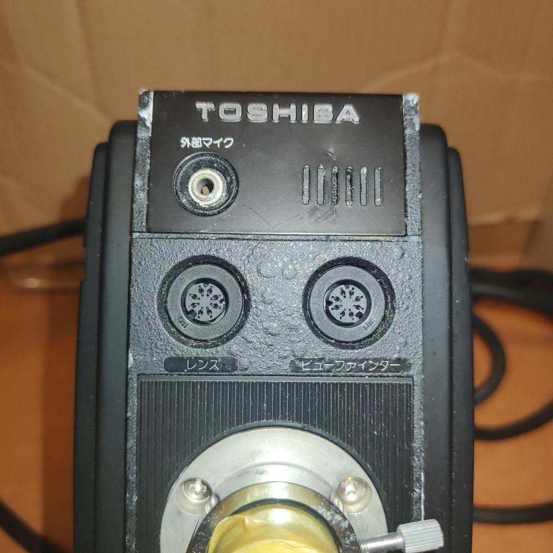 【昭和レトロ】 動作OK 顕微鏡ビデオカメラ 東芝 IK-2300 レンズ付
