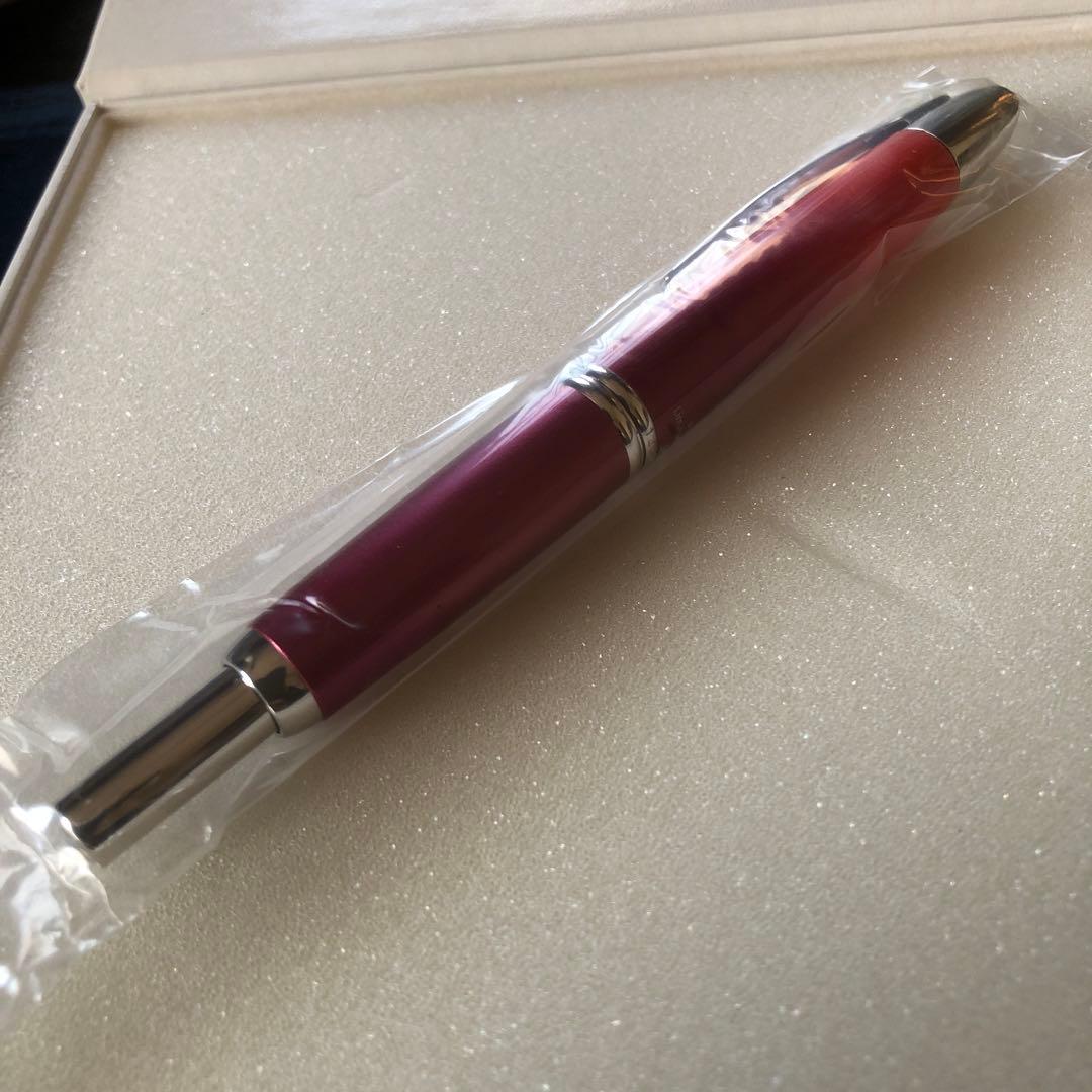 パイロット　キャップレス万年筆　2017年限定　クリムゾンサンライズ　細字Ｆニブ