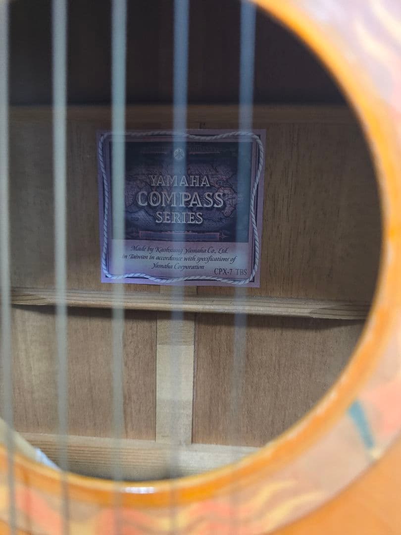 限定値下げ　YAMAHA　COMPASS CPX-7中古品　専用ハードケース付き