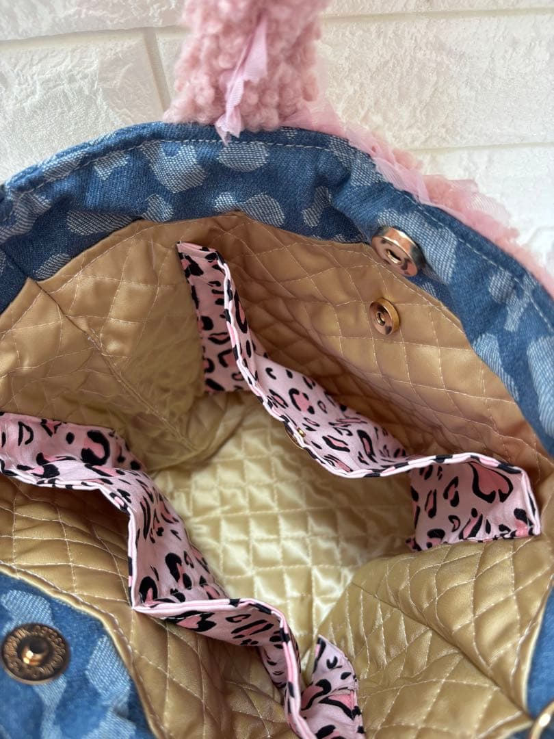 こ*り様 コヤンイサムチョン　サイドファスナーバッグ　ピンクボア　ルミちゃん　ヒ