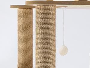 アウトレット3 キャットタワー 木製 宇宙船　展望台　多頭飼い 大型 178cm