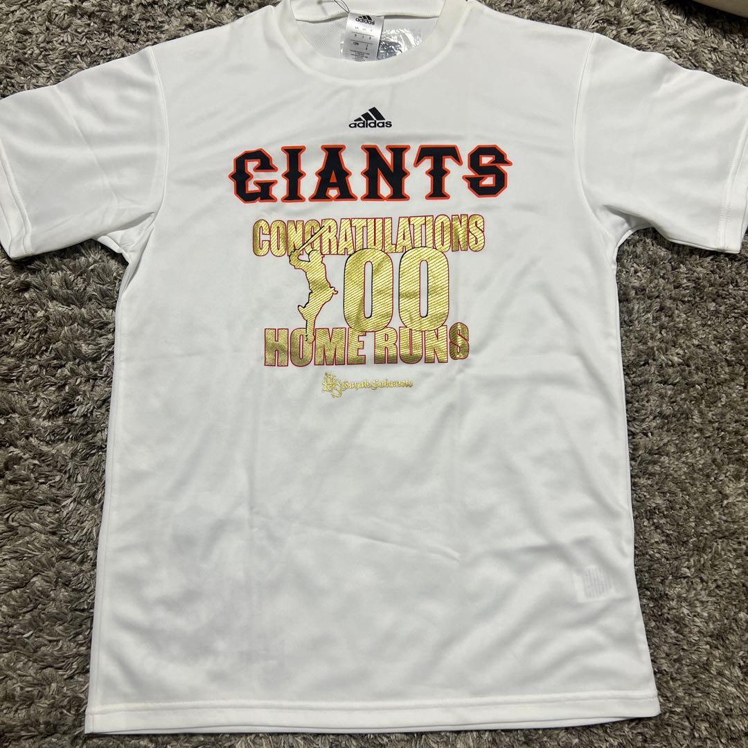 坂本勇人 100本塁打記念 Tシャツ サイン入り