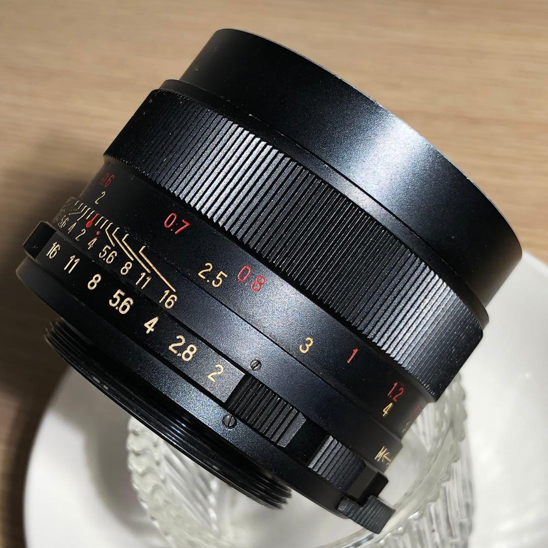 auto MAMIYA sekor 50mm f2 m42マウント