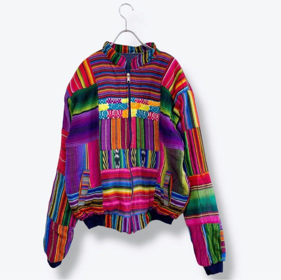 3点¥10,000 ビンテージ 古着 卸 レトロ 80's ウール柄シャツ