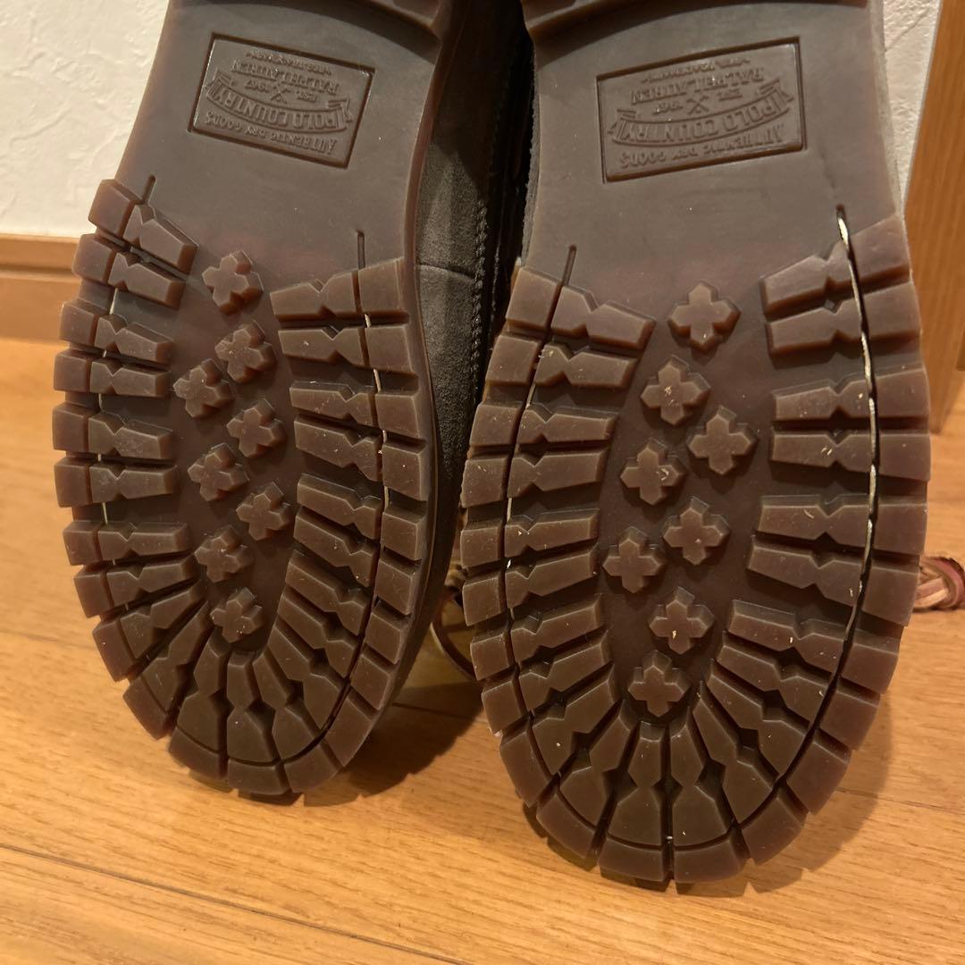 未使用　タグ付き　POLO RALPH LAUREN レザー ブーツ