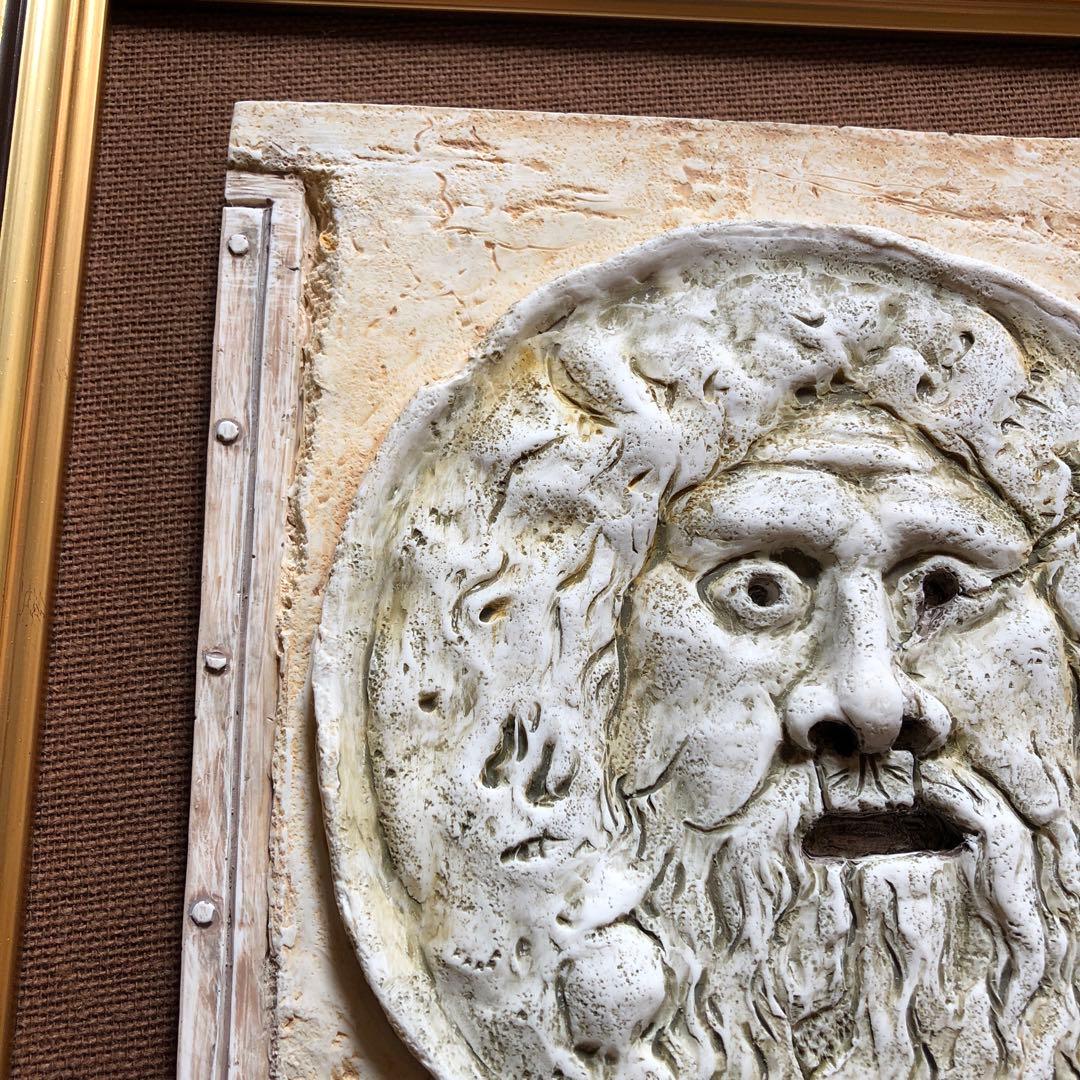 真実の口・額縁インテリア・アンティーク・レトロ・ローマの休日