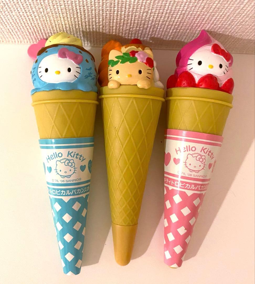 キティ ボールペン アイスクリーム トロピカルバカンス　2008年 レア