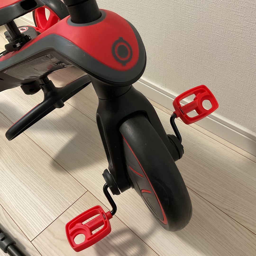 美品　GLOBBERグロッバー エクスプローラー トライク 3in1 レッド　赤