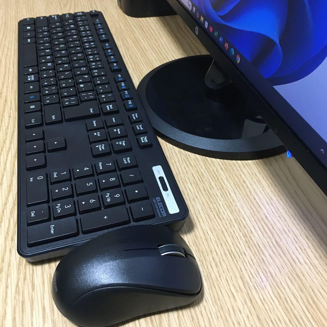 Win11 Office 快速i3 8Gメモリ 快適SSD 23.8'モニター