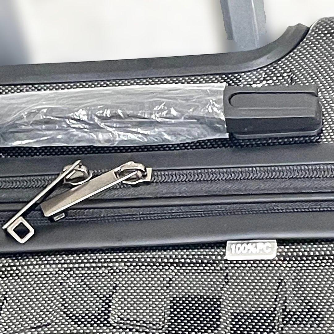 キャリーケース　24インチ　スーツケース　① ブラック　黒　四輪キャスター