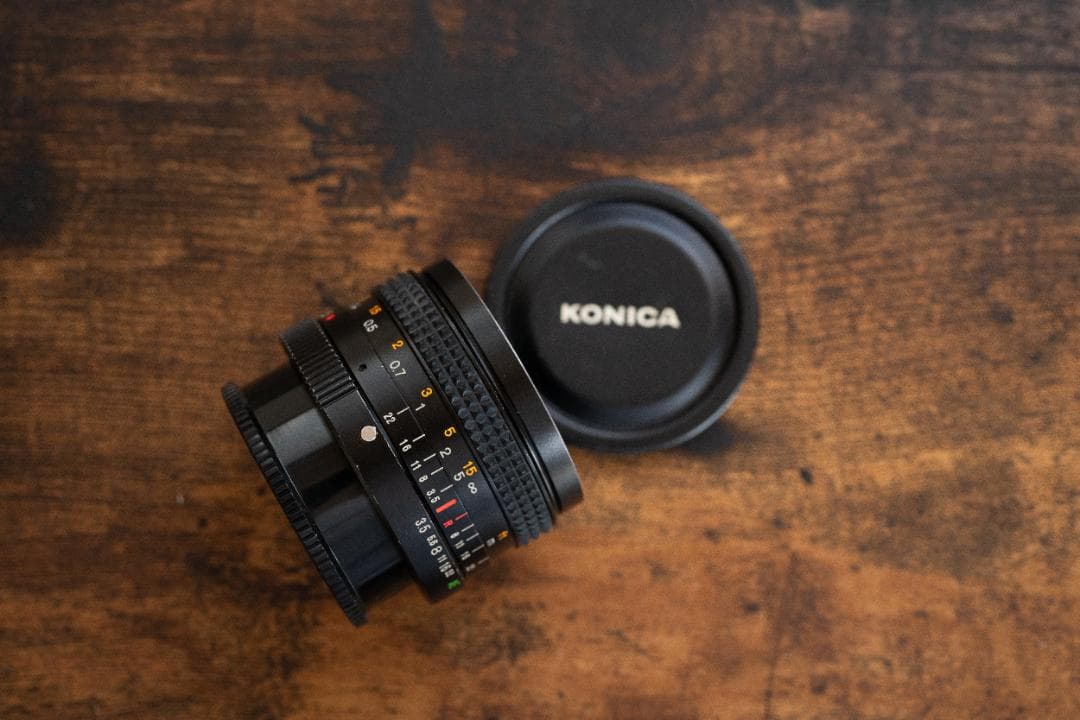 レンズ(単焦点) KONICA Hexanon 28mm 50mm 135mm