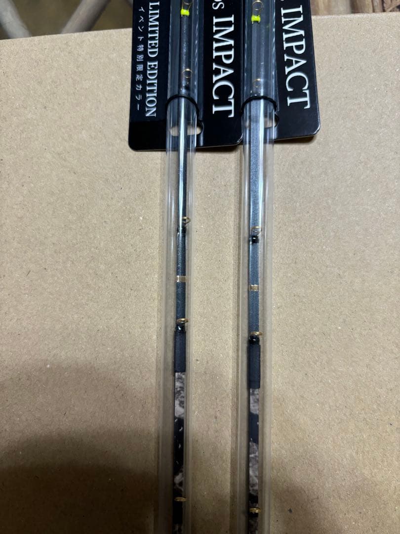 JJCUSTOMRODS グランドインパクト 2本セットブラック/ゴールド限定