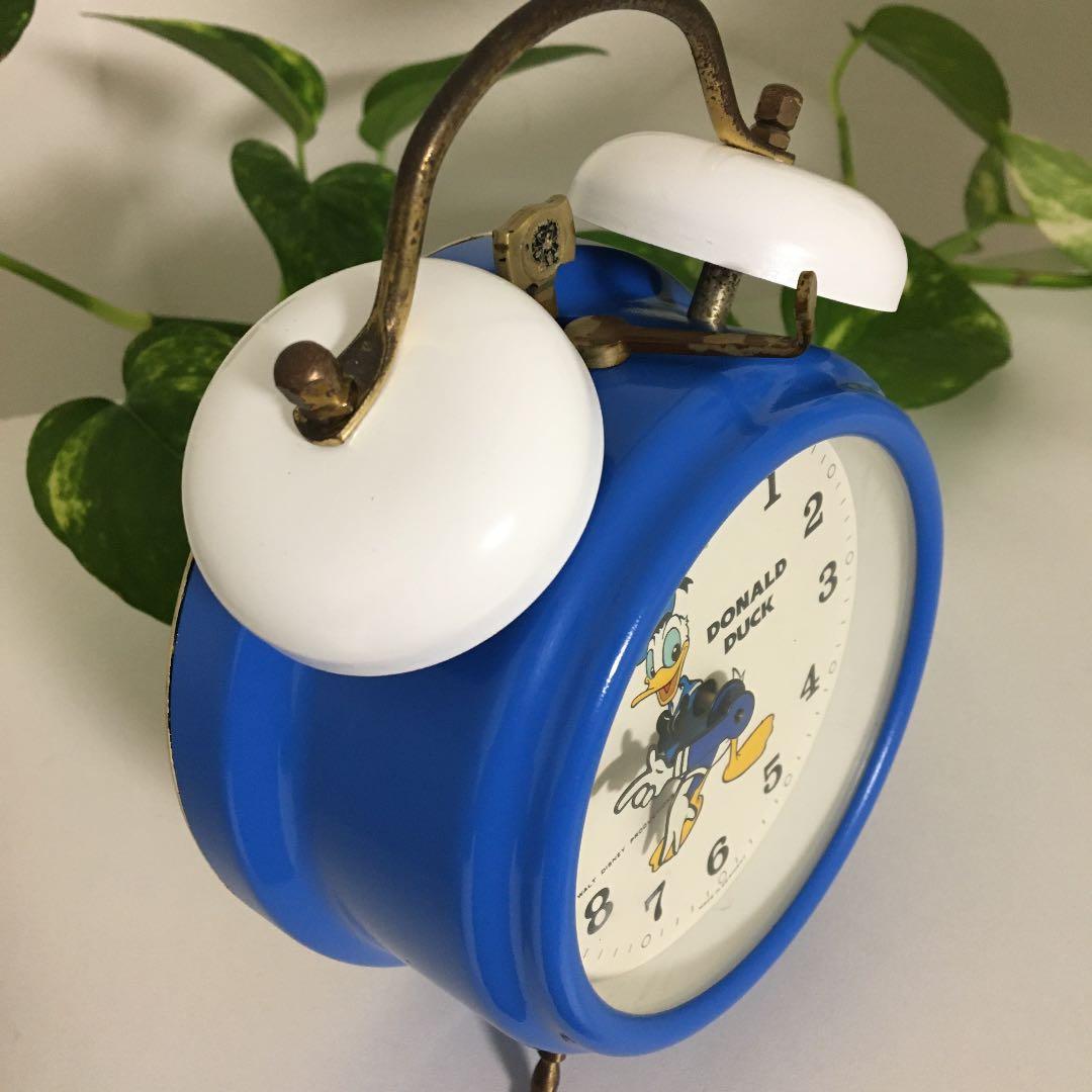 希少　BRADLEY ドナルドダック　　　　　　　目覚まし時計（手巻き）