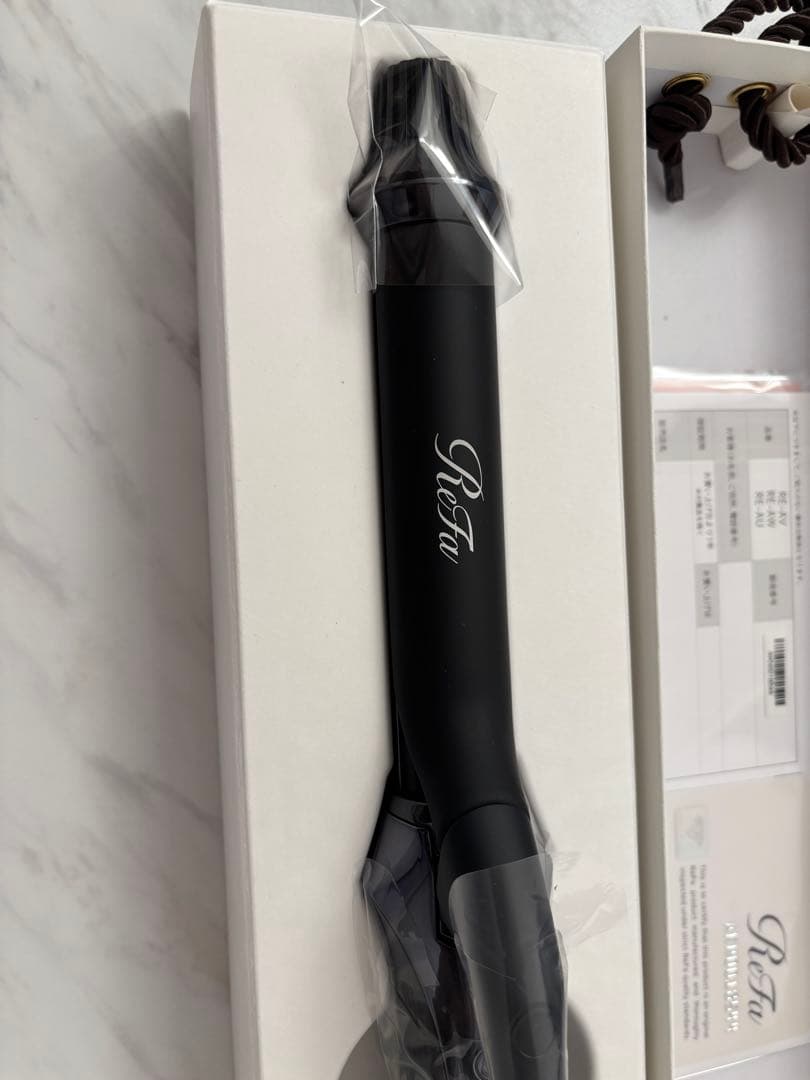 [土日限定商品]ReFa ２６ミリ　カールヘアアイロン ブラック　コテ