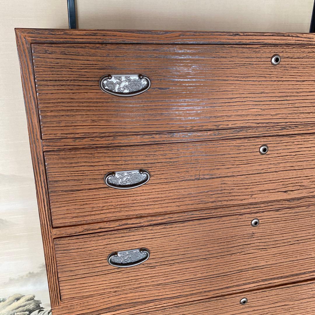 箪笥 婚礼箪笥 古道具 桐 収納家具 インテリア ①