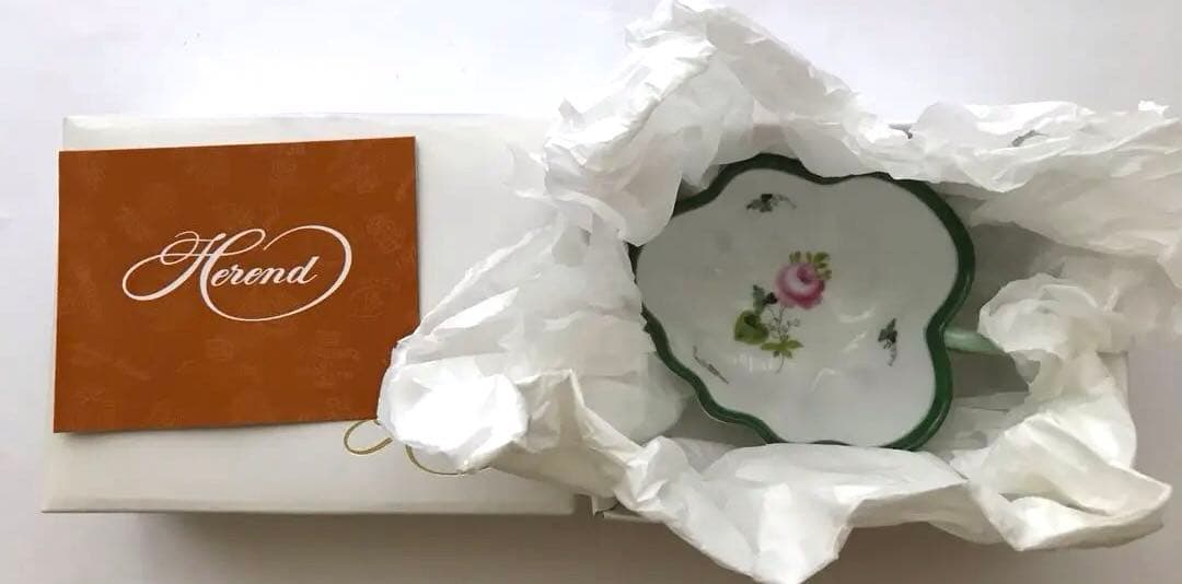 HERENDヘレンド　ウィーンの薔薇　オープンシュガー新品未使用品　撮影の為開封