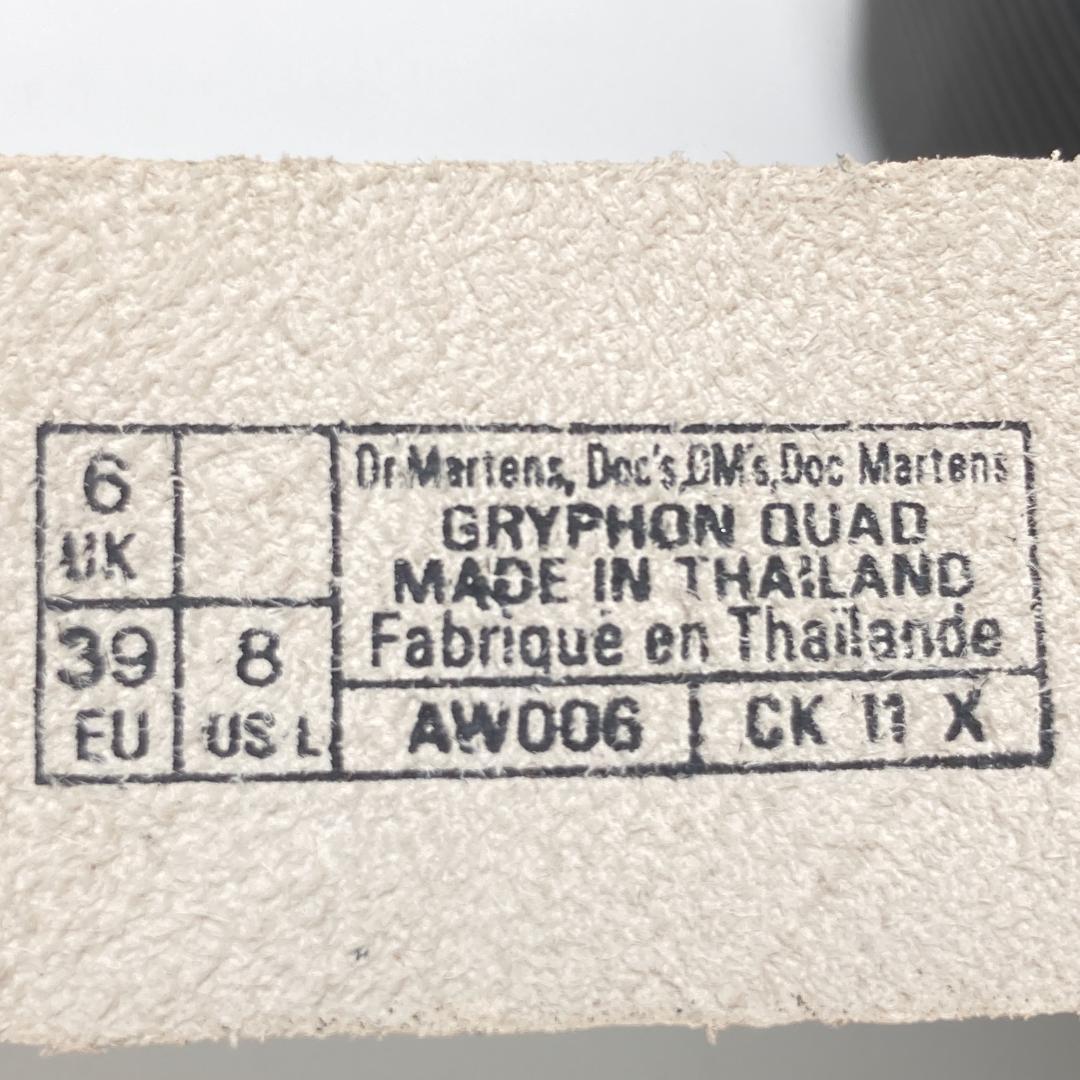 ドクターマーチン　GRYPHON QUAD　レザーストラップサンダル　ベージュ