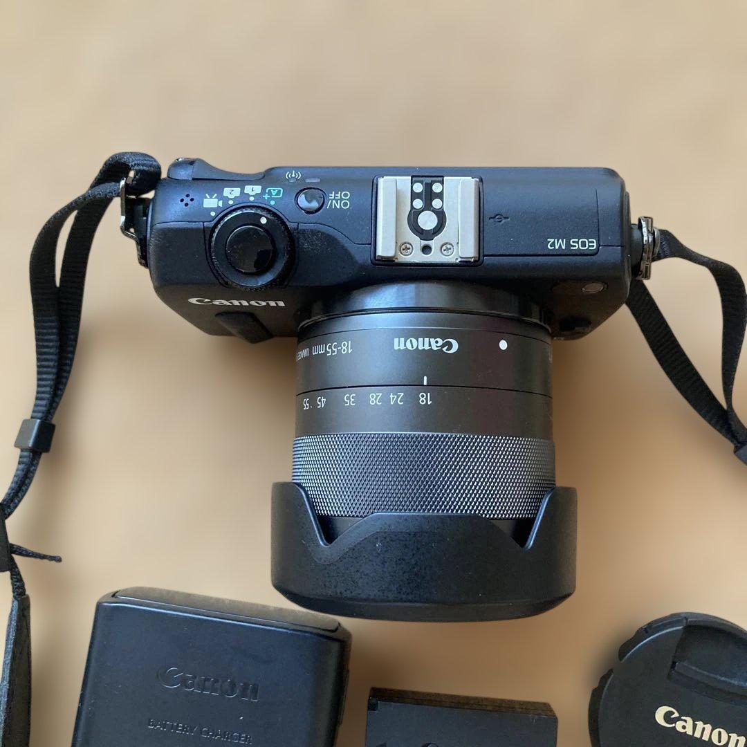 Canon EOS M2 レンズ　美品