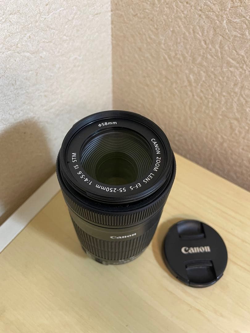 【新品未使用】Canon EF-S 55-250mm ズームレンズ