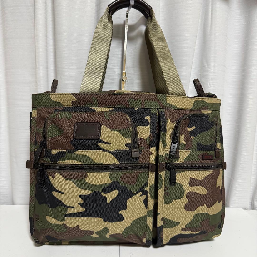 TUMI　SHIPS　ALPHA　カモフラ　トートバッグ