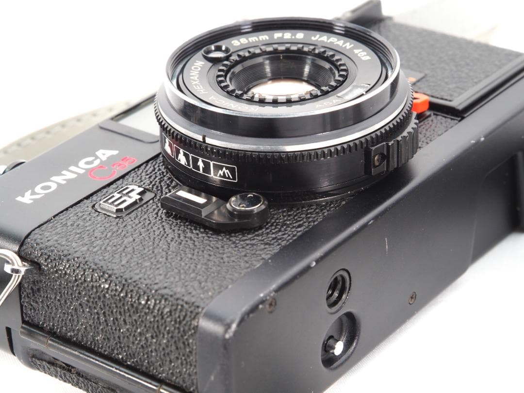 Konica C35 EF 整備済 正常動作 ストロボ発光 保証付 641
