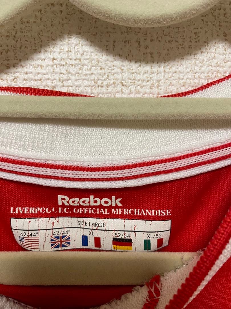 リバプール 2002/04 Reebok ユニフォーム