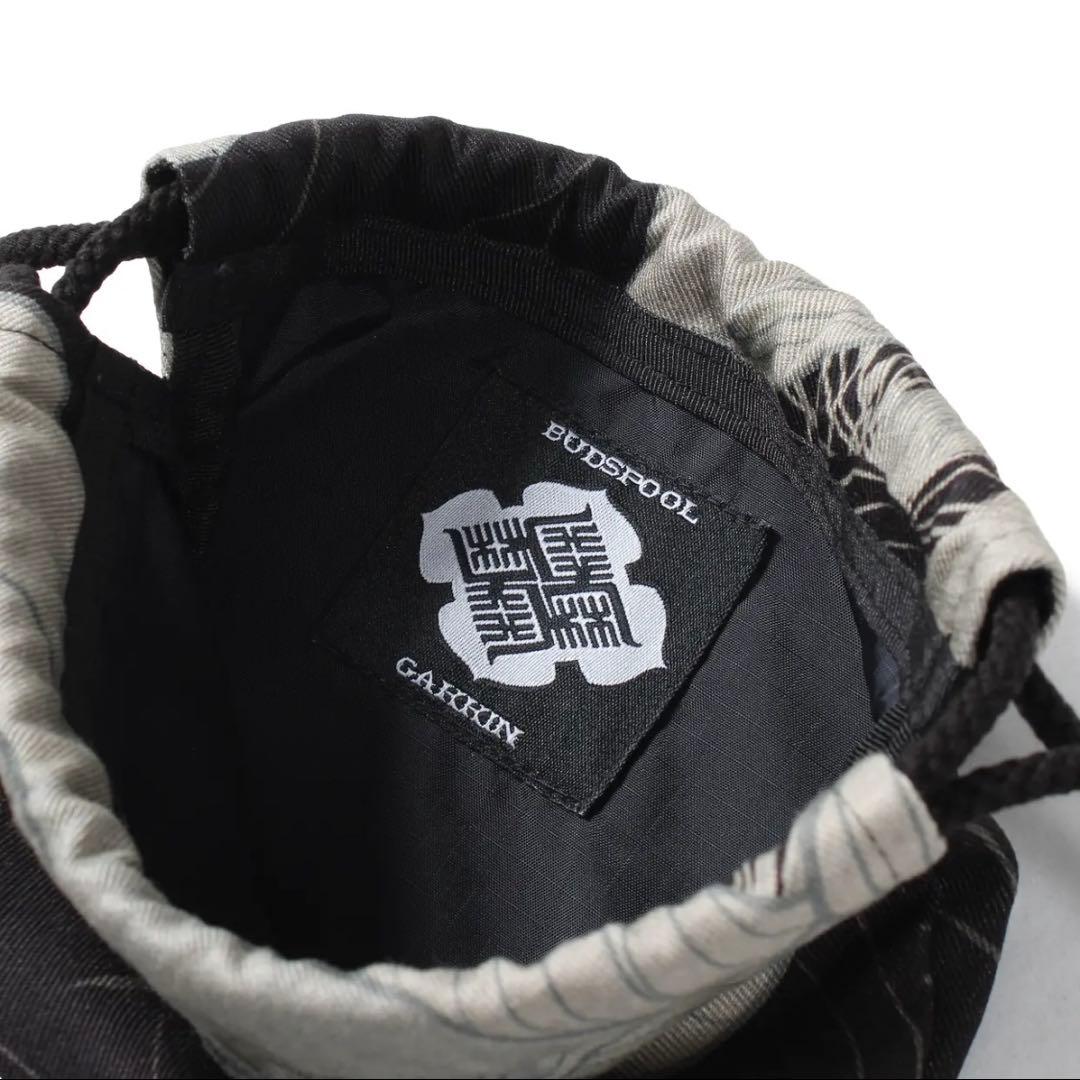 GAKKIN × BUDSPOOL 浮蓮華 DRAWSTRING BAG